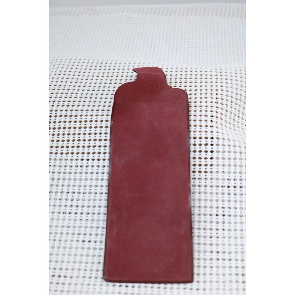Rolex Watch Pouch Unisex OS Burgundy Suede Service Travel Case Gold Logo Luxury